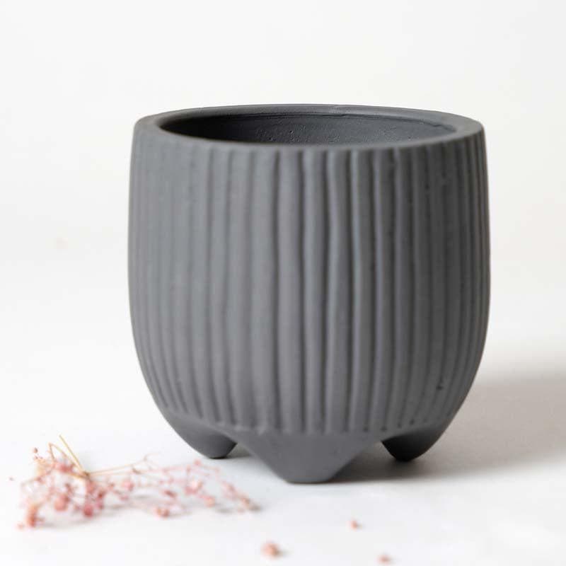 Buy French Madeleine Planter - Slate Pots & Planters from Vaaree