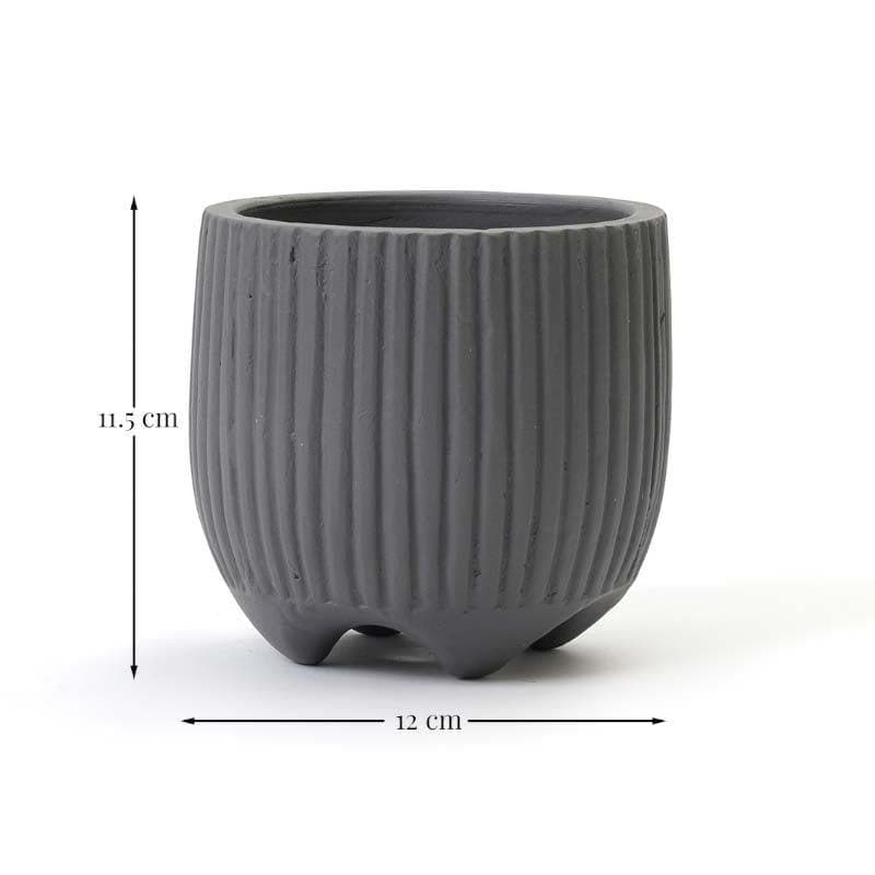 Buy French Madeleine Planter - Slate Pots & Planters from Vaaree