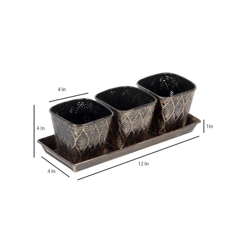 Buy Gajro Gun Planter - Set Of Four Pots & Planters from Vaaree