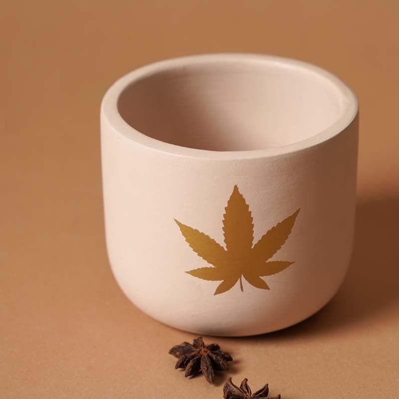 Buy Gold Leaf Planter Pots & Planters from Vaaree