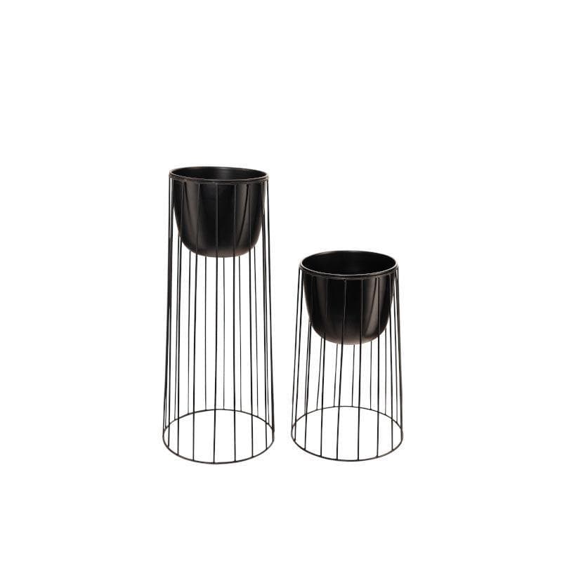 Buy Kiyah Jali Frame Planter - Set Of Two Pots & Planters from Vaaree