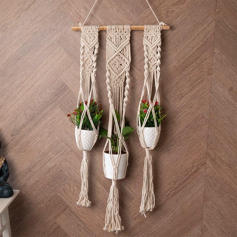 Buy Livia Macrame Planter Pots & Planters from Vaaree