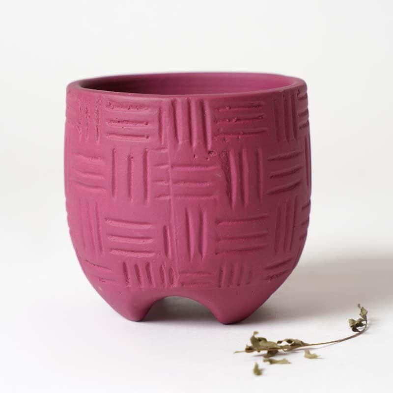 Buy Ludwig Planter - Fuschia Pots & Planters from Vaaree