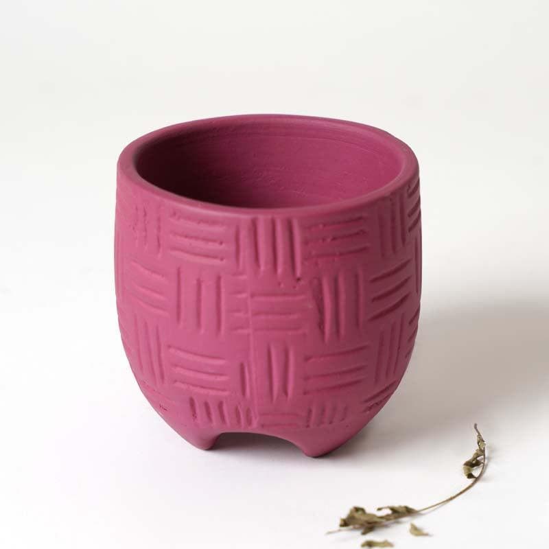 Buy Ludwig Planter - Fuschia Pots & Planters from Vaaree