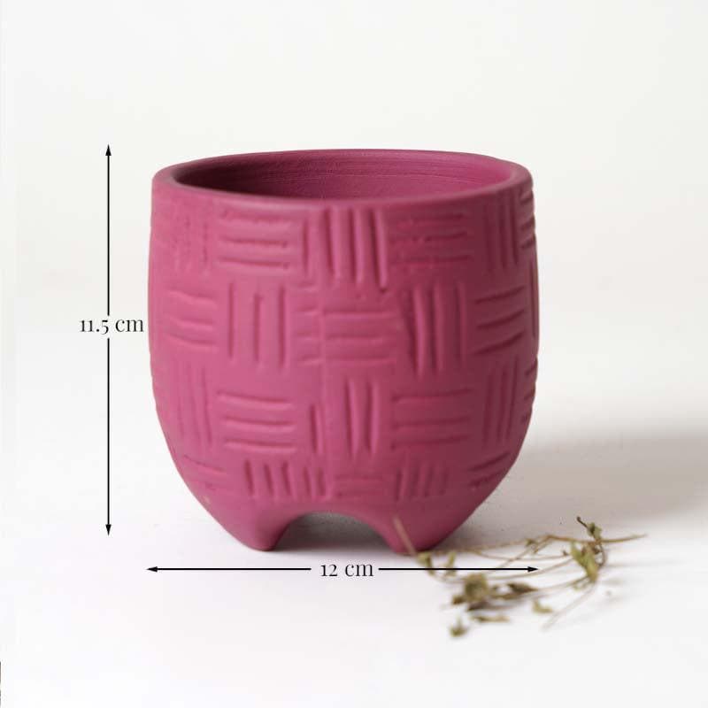 Buy Ludwig Planter - Fuschia Pots & Planters from Vaaree