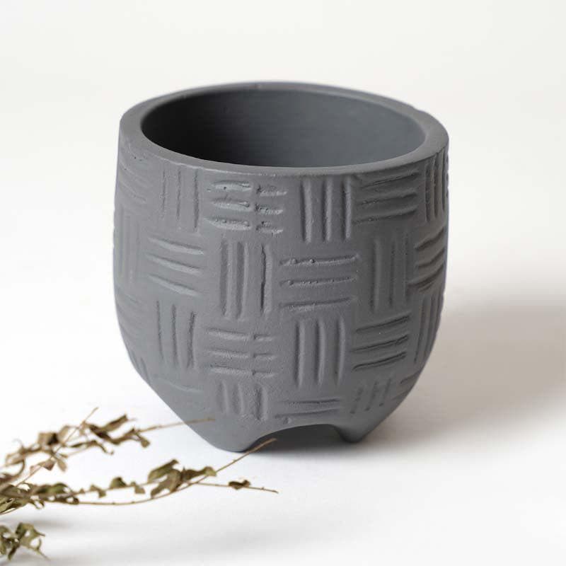 Buy Ludwig Planter - Slate Pots & Planters from Vaaree