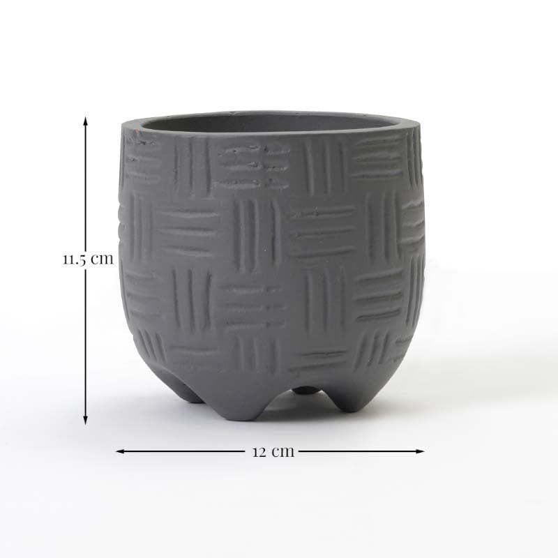 Buy Ludwig Planter - Slate Pots & Planters from Vaaree