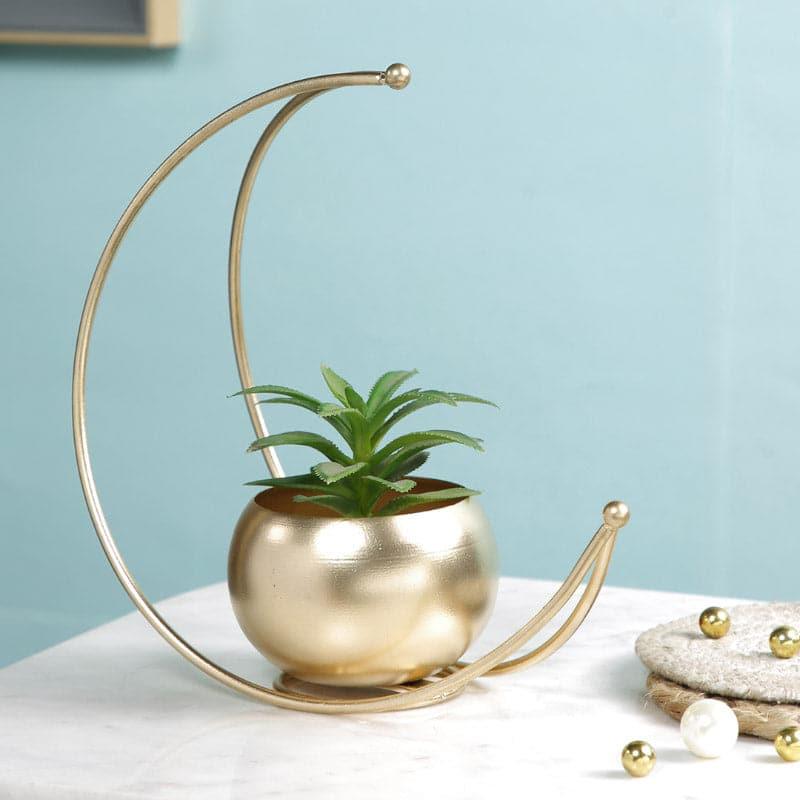 Buy Luna Loop Metal Planter Pots & Planters from Vaaree