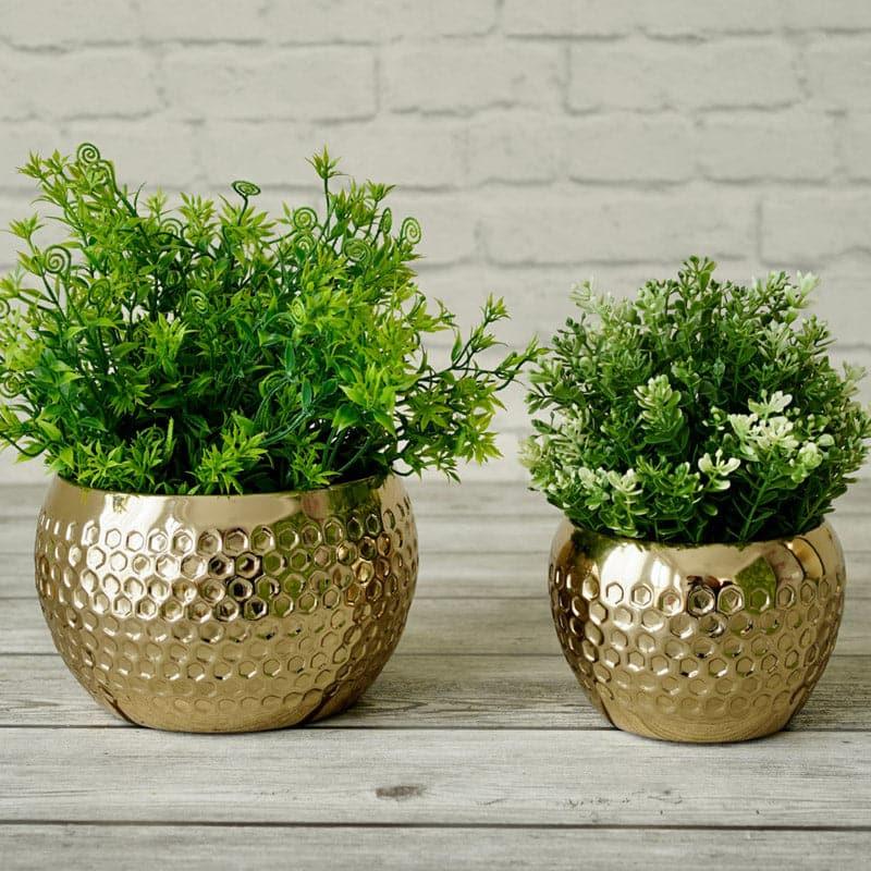 Buy Mace Globe Planter - Set Of Two Pots & Planters from Vaaree