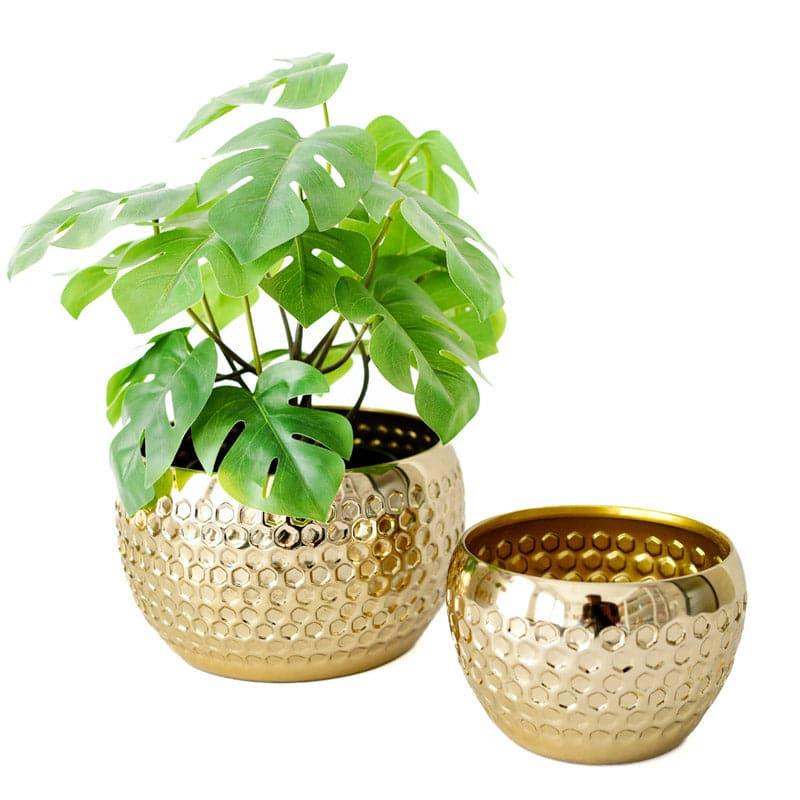 Buy Mace Globe Planter - Set Of Two Pots & Planters from Vaaree