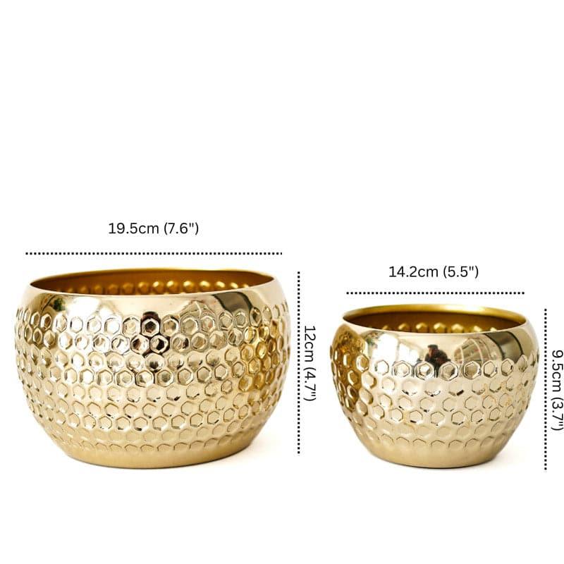 Buy Mace Globe Planter - Set Of Two Pots & Planters from Vaaree