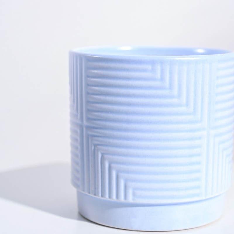 Buy Micola Ceramic Planter - Blue Pots & Planters from Vaaree