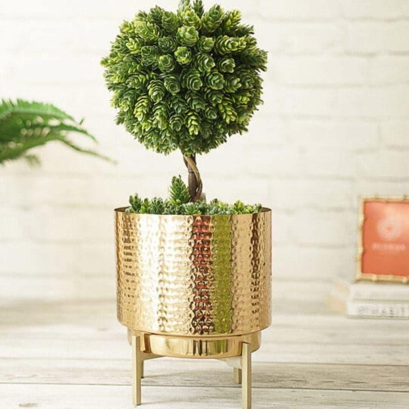 Buy Nicolette Metal Planter - Set Of Two Pots & Planters from Vaaree