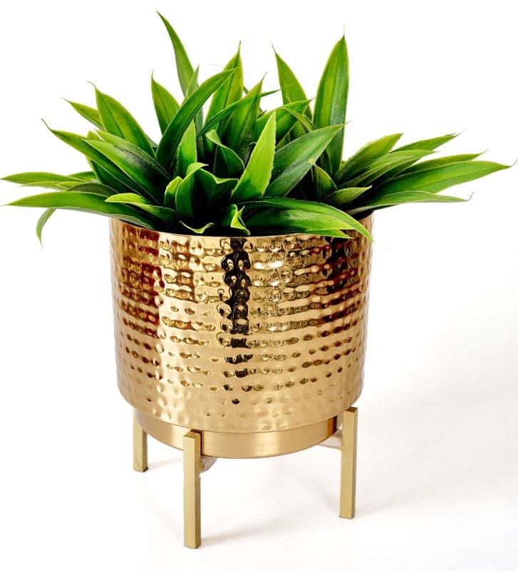 Buy Nicolette Metal Planter - Medium Pots & Planters from Vaaree