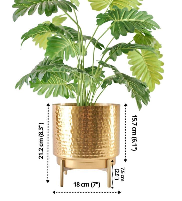 Buy Nicolette Metal Planter - Medium Pots & Planters from Vaaree