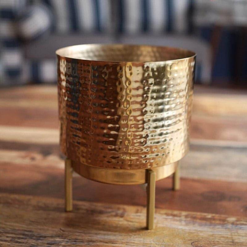 Buy Nicolette Metal Planter - Small Pots & Planters from Vaaree