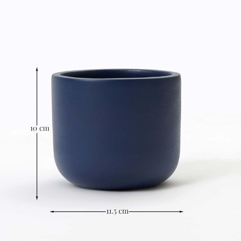 Buy Oh-So Cute Planter- Blue Pots & Planters from Vaaree