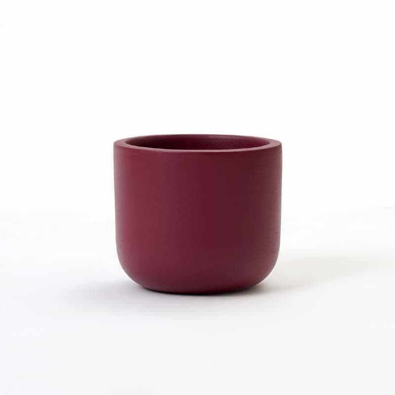 Buy Oh-So Cute Planter- Maroon Pots & Planters from Vaaree