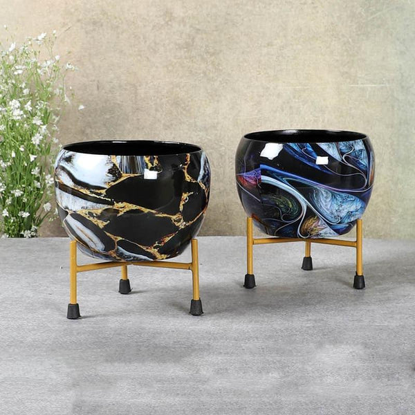 Buy Paradise Finesse Planter - Set Of Two Pots & Planters from Vaaree