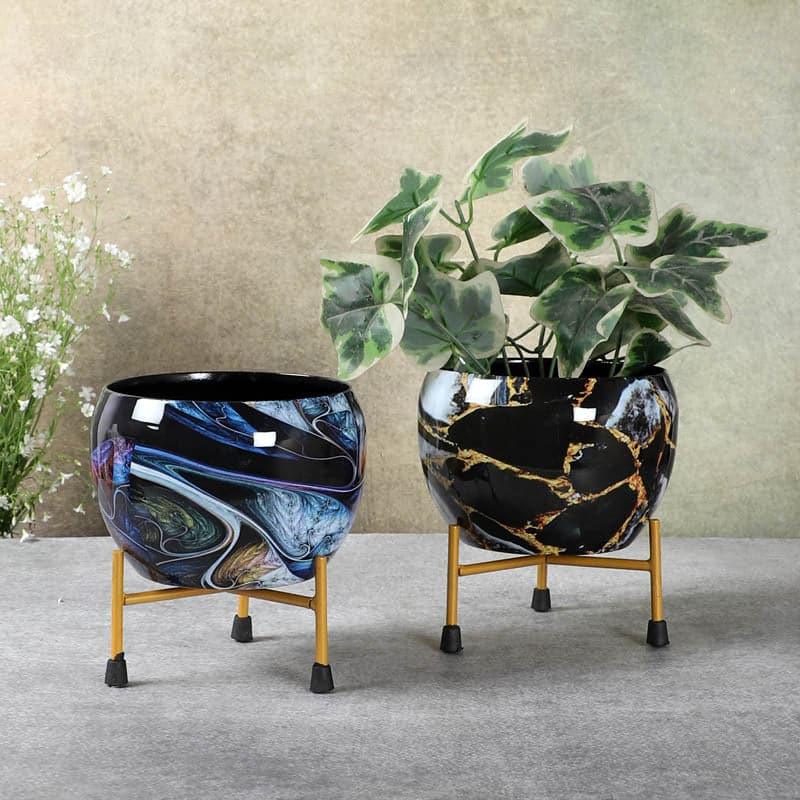 Buy Paradise Finesse Planter - Set Of Two Pots & Planters from Vaaree