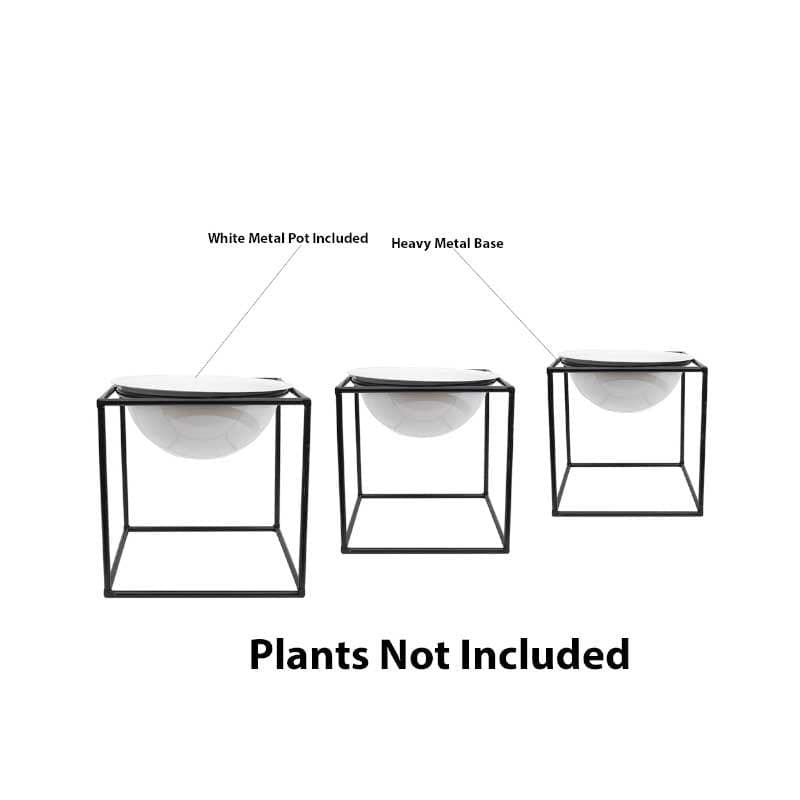 Buy Purely Posh Planter - Set Of Three Pots & Planters from Vaaree