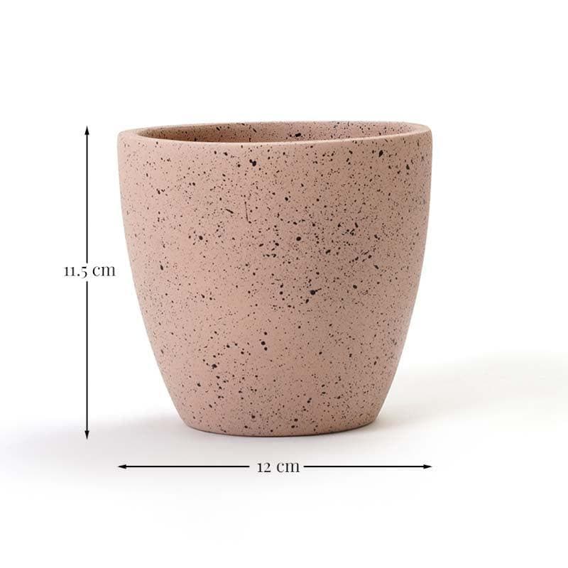 Buy Scarlett Textured Planter - Pink Pots & Planters from Vaaree