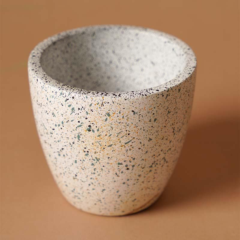 Buy Scarlett Textured Planter - White Pots & Planters from Vaaree