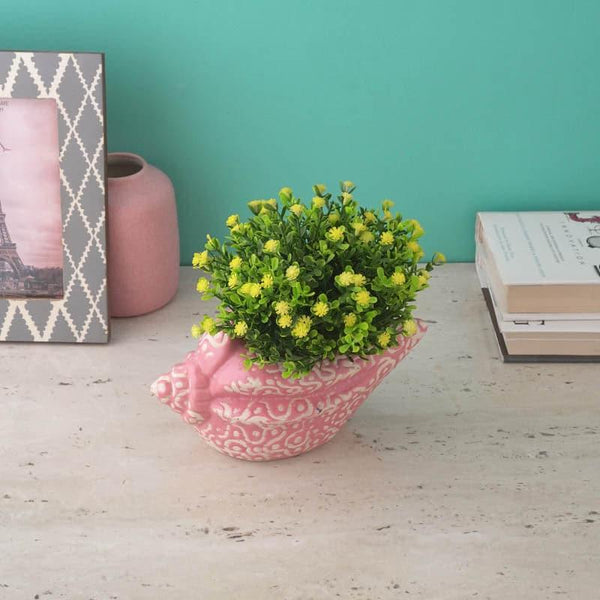 Buy Sea Shell Planter - Pink Pots & Planters from Vaaree