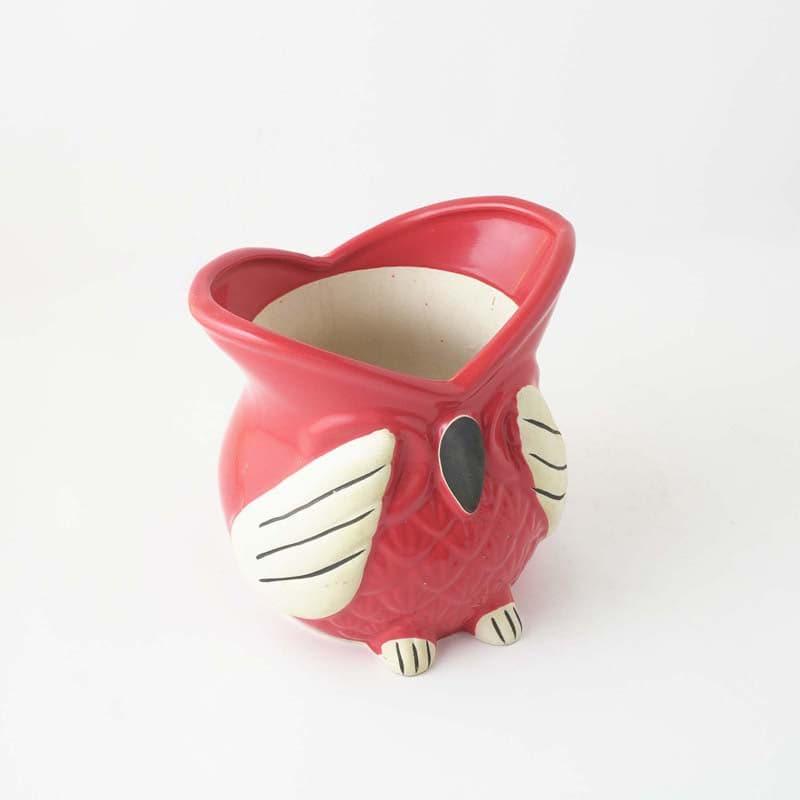 Buy Shy Owl Planter Pots & Planters from Vaaree