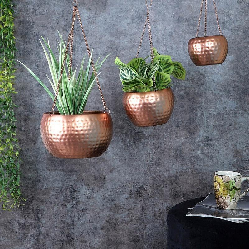 Buy Simesa Hanging Planter - Set Of Three Pots & Planters from Vaaree