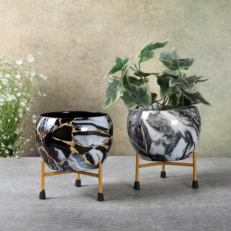 Buy Pots & Planters - Starry Silk Planter - Set Of Two at Vaaree online