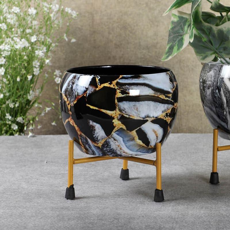 Buy Starry Silk Planter - Set Of Two Pots & Planters from Vaaree