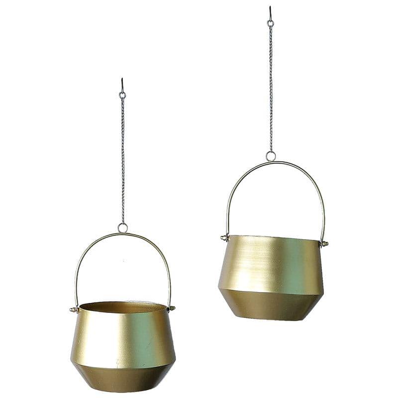 Buy Tesho Hanging Planter - Set Of Two Pots & Planters from Vaaree