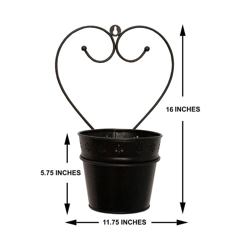 Buy The Tintin Planter - Black Pots & Planters from Vaaree