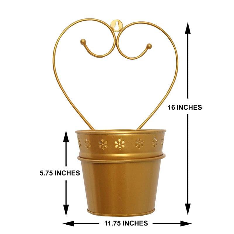 Buy The Tintin Planter - Gold Pots & Planters from Vaaree