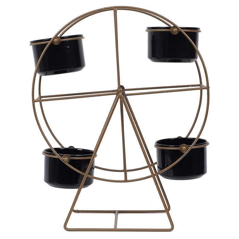 Buy Wheel Fun Planter - Black Pots & Planters from Vaaree