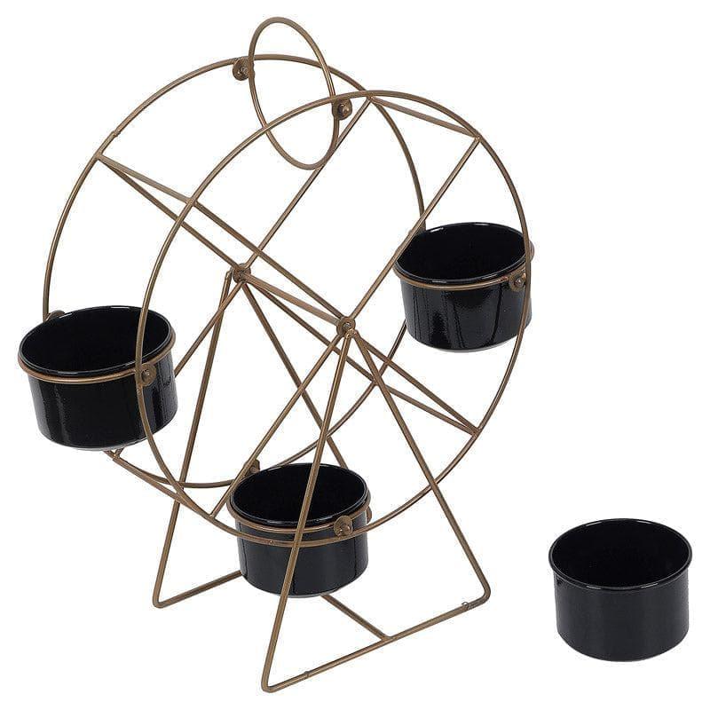 Buy Wheel Fun Planter - Black Pots & Planters from Vaaree