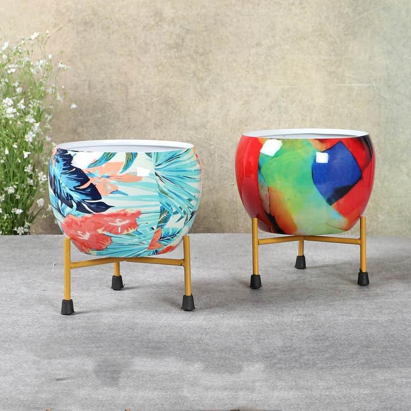 Buy Wilma Glow Planter - Set Of Two Pots & Planters from Vaaree