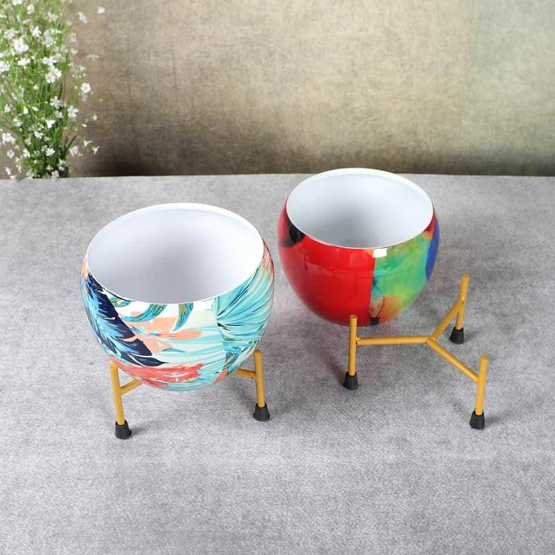 Buy Wilma Glow Planter - Set Of Two Pots & Planters from Vaaree