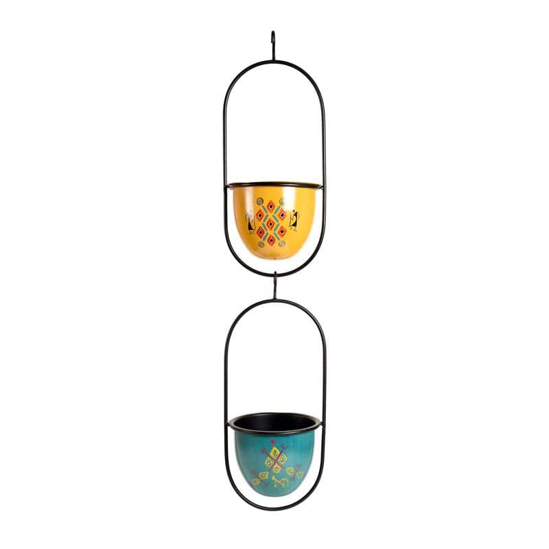 Buy Yuva Hanging Planter - Set Of Two Pots & Planters from Vaaree