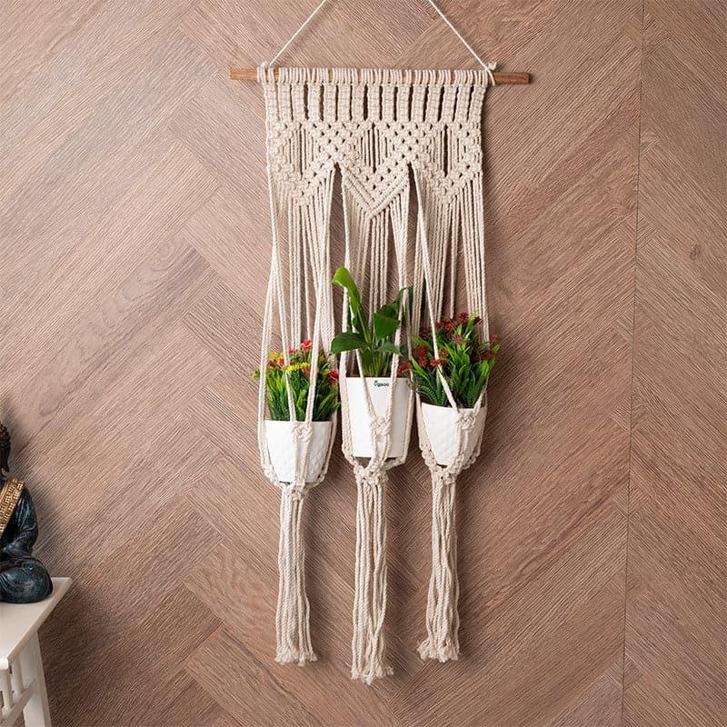 Buy Zuri Macrame Planter Pots & Planters from Vaaree