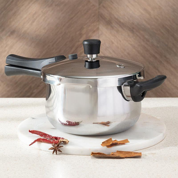 Pressure Cooker - Stahl Kitchen Induction Safe Pressure Cooker - 5000 ml/9 Inches