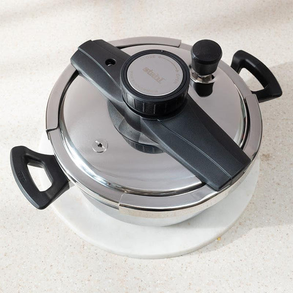 Pressure Cooker - Stahl Kitchen Induction Safe Pressure Cooker - 3000 ml/10 Inches