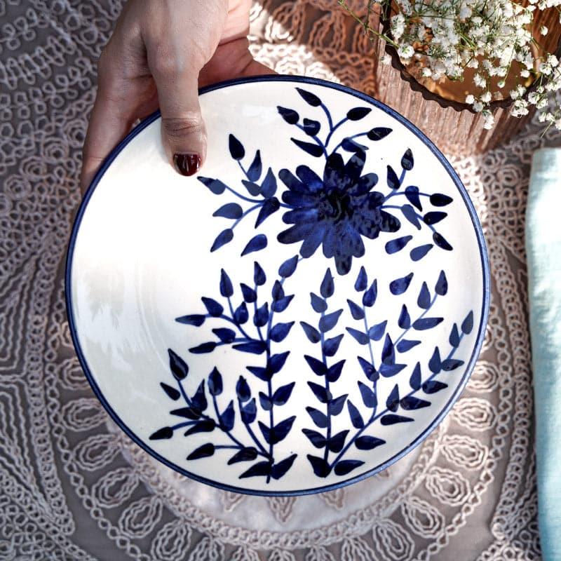 Buy Cottage Bloom Quarter Plate - Set Of Two Quarter Plate from Vaaree