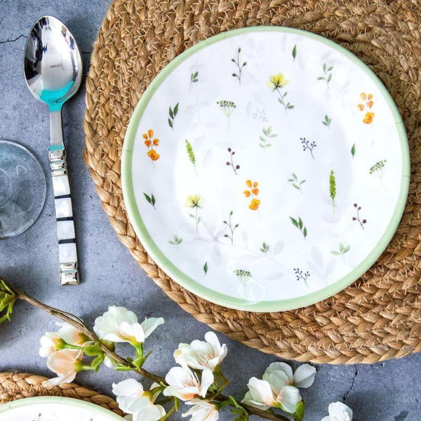 Buy Quarter Plate - Floria Melamine Quarter Plate - Set Of Six at Vaaree online