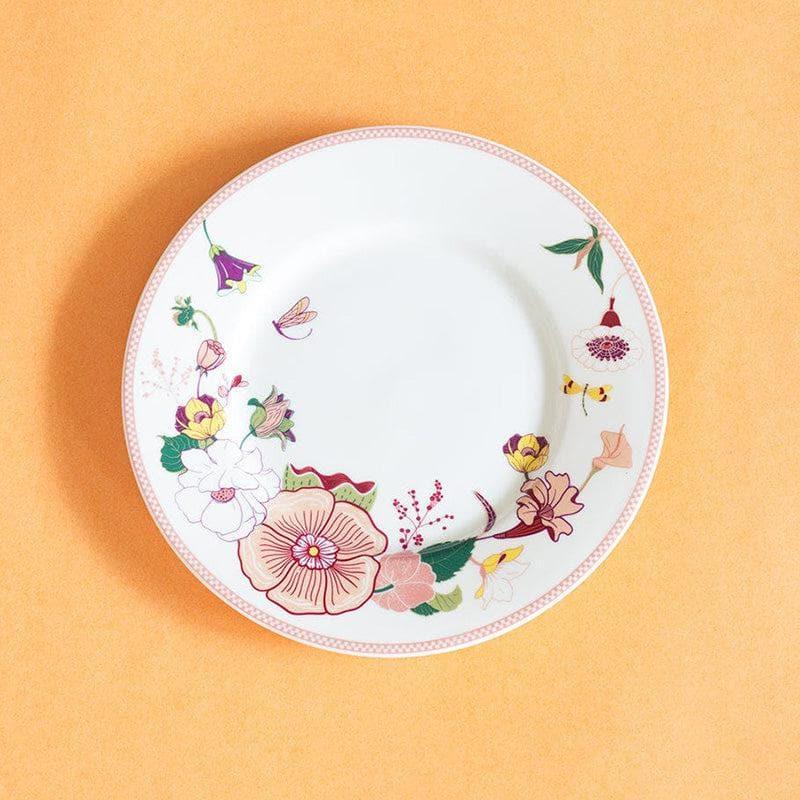 Quarter Plate - Garden Of Eden Fine China Ceramic Quarter Plate - Set Of Six