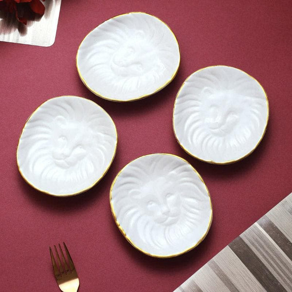 Quarter Plate - Leo Wonder Plate - Set Of Four