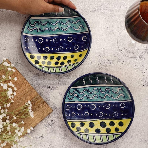 Quarter Plate - Safira Rain Quarter Plate - Set Of Two