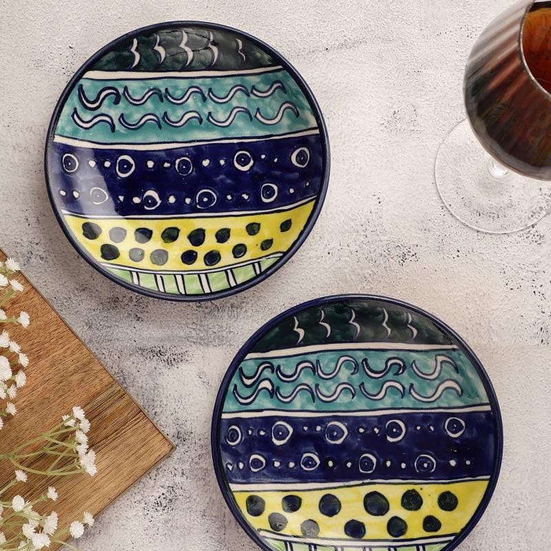 Quarter Plate - Safira Rain Quarter Plate - Set Of Two