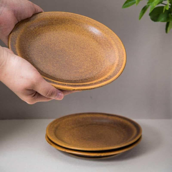 Quarter Plate - Terra Tones Quarter Plates - Set Of Two